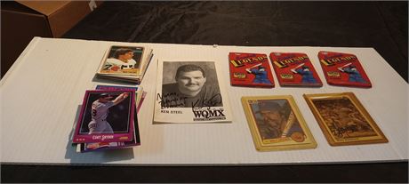 Lot Of Vintage Baseball Memorabilia