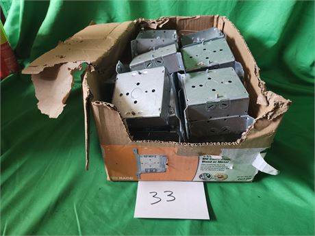 box of 1 1/2" single gang boxes