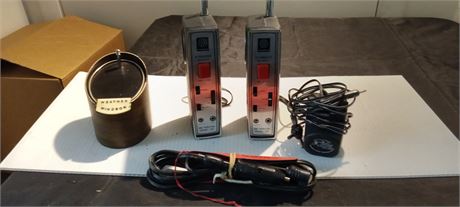 Vintage Walkie Talkies & Miscellaneous NOT TESTED