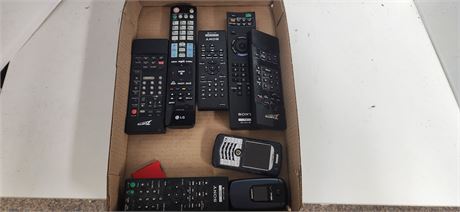 Lot Of Remote Controls