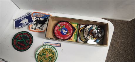 Boy Scout Patches & Metal & Knives & Pen