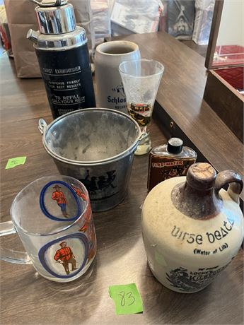 Collectible Mugs and Spirits Containers