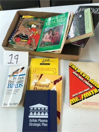 Flat of Books Kitchen & Misc.