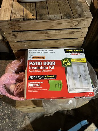Patio Door Insulation kit
