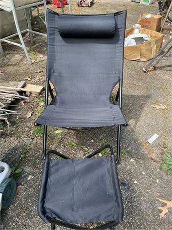 Outdoor Folding Chair and Stool