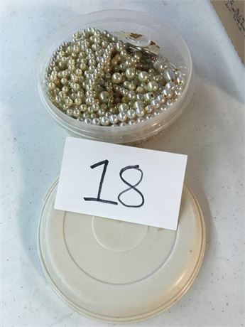 Container of Necklaces