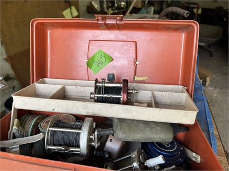 Tackle Box, Fishing Reels