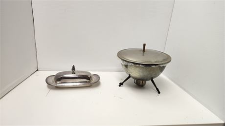 Butter Dish & Warmer