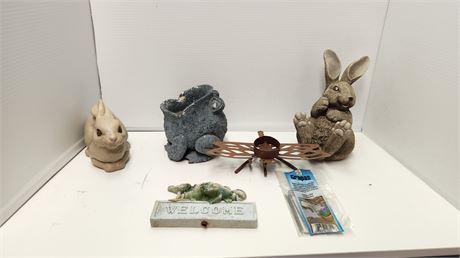 Lot Of Garden Decorations