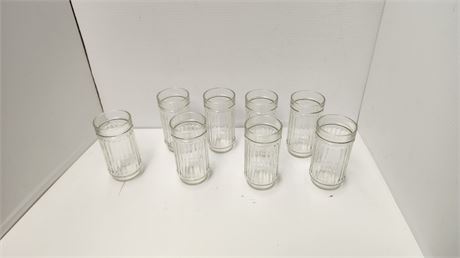 Set Of 8 Drinking Glasses