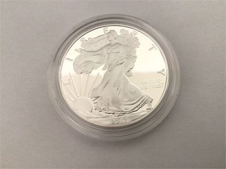 2017 American Silver Eagle 99.9% Silver