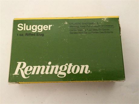 Remington 12 gauge slugs 5 rounds