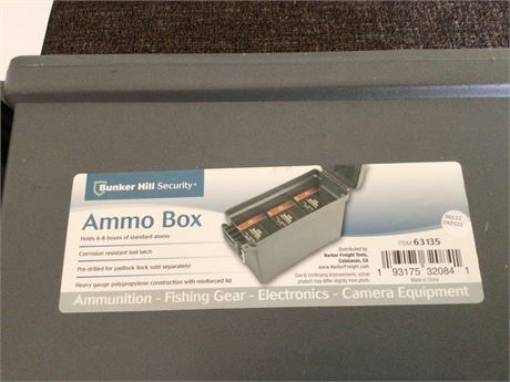 Ammunition Box and Soft Bag
