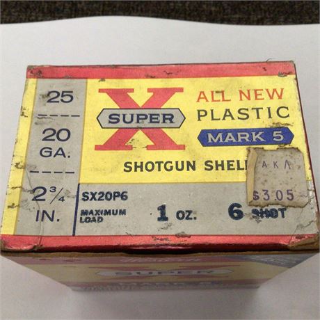 20 Gauge shot gun shells 25 rounds