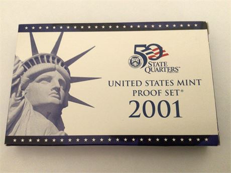2001 United States Mint Proof Set