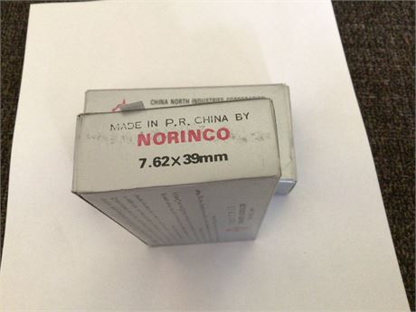 2 Boxes 7.62 x39 mm Ammo 40 rounds