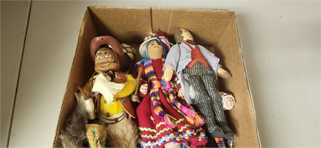 Lot Of Vintage Dolls