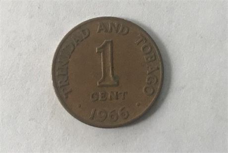 1966 Trinidad And Tobago One Cent