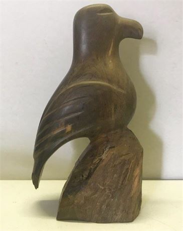 Wood Carved Eagle