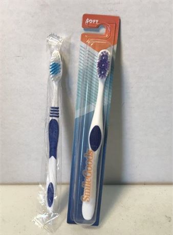 2 New Toothbrushes
