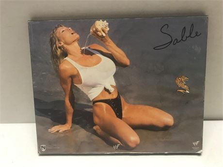 WWF Sable Plaque