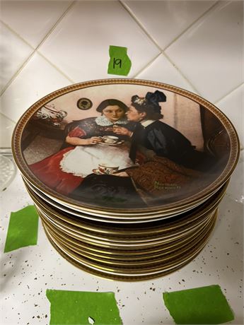 Collectible Plates, Norman Rockwell Official