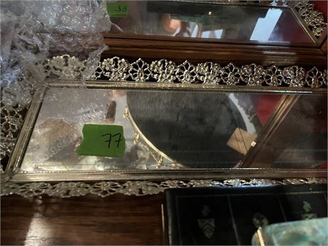 Mirrored Tray