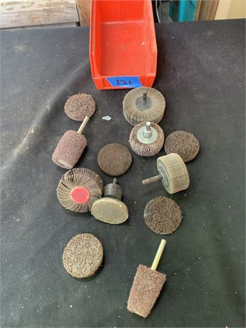Sanding Wheel Lot