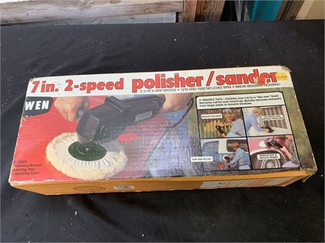 Wen 7 Inch 2 Speed Polisher Sander Tool