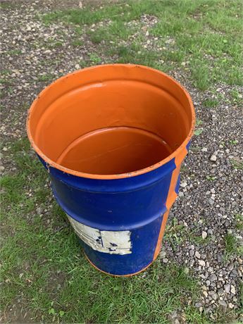 Vintage Unical 30 Gallon Can