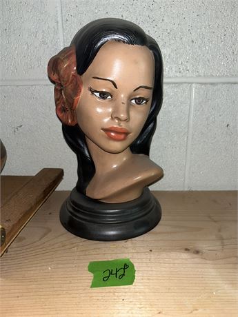 Vintage Hawaiian Hula Girl Bust
