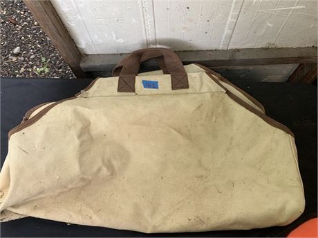 Canvas Firewood Carrying Bag