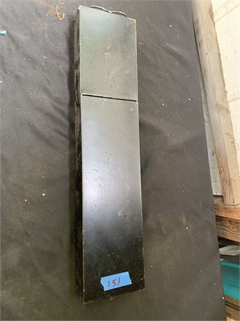 Vintage Metal Safety Deposit Box Insert