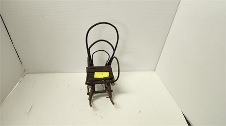 Wood Doll Rocking Chair