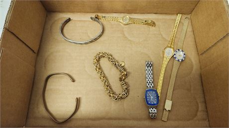 Vintage watches & Jewelry & Copper Bracelets