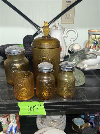 Vintage Owl Glassware