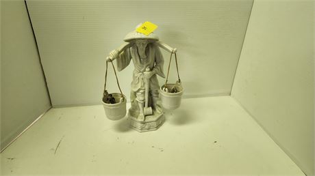 Vintage Statue & 2 Small Statues