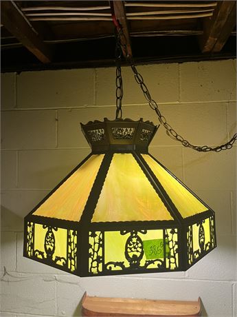 Vintage Hanging Light Fixture