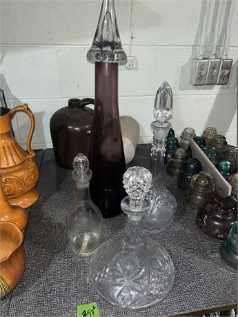 Glass Decanters