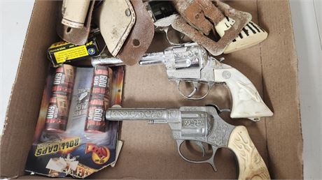 Vintage Cap Guns & caps