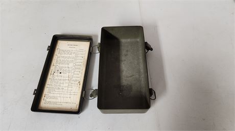 Vintage First Aid Box