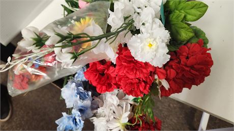 Lot Of Craft Flowers