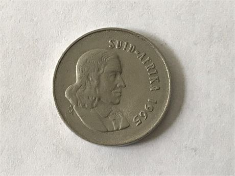 1965 South Africa 5 Cents