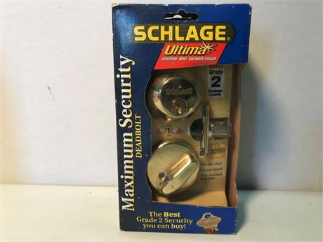 Schlage Ultima Deadbolt