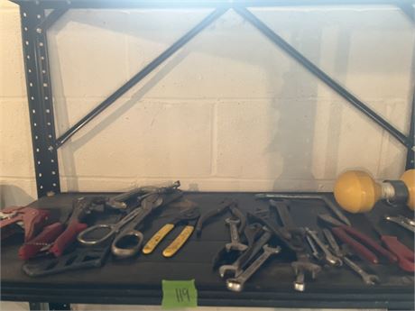 Tool Shelf Lot