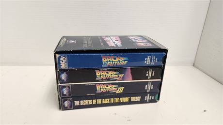 Back To The Future VHS Set