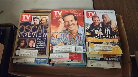 Vintage T.V. Guides