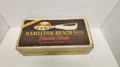 Hamilton Beach Electric Knife. NOT TESTED