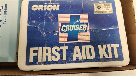 First Aid Kit & Face mask & Portable Dictator