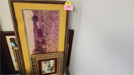 Lot Of Framed Artwork